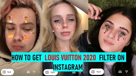 lv shine filter|How to Get the LV Filter on Instagram .